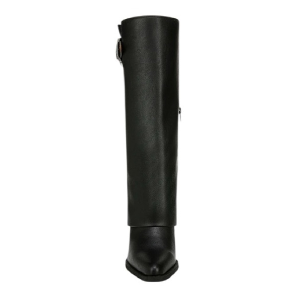 Zodiac Black Rowena Zip Knee Boots NIB Sz 8 - Picture 2 of 5